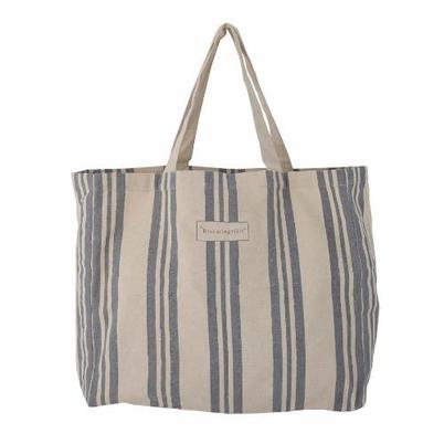 Trina Blue Cotton Shopping Bag 