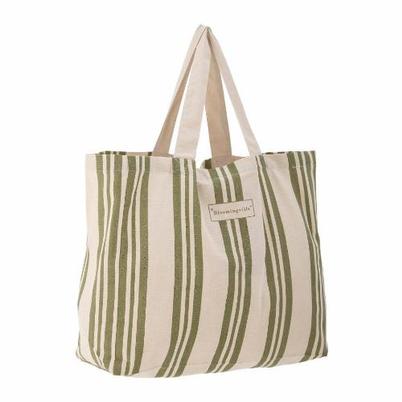 Trina Shopping Bag Green Cotton