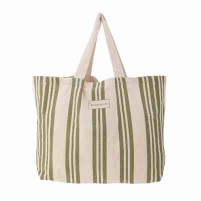 Trina Shopping Bag Green Cotton