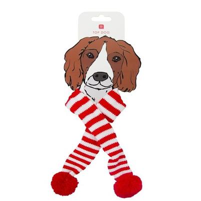 Talking Tables Christmas Dog Scarf Dress Up