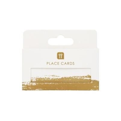 Talking Tables Luxe Gold Place Cards 20 Pk