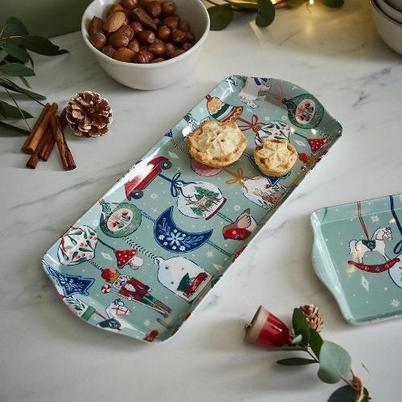 Ulster Weavers Christmas Ornaments Small Serving Tray