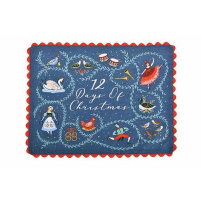 Ulster Weavers 12 Days of Christmas Cotton Placemats Pack of 2