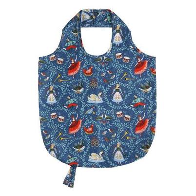 Ulster Weavers 12 Days of Christmas Foldable Tote Bag Medium