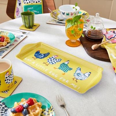 Ulster Weavers Chick Chicken Yellow Tray