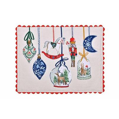 Ulster Weavers Christmas Ornaments Cotton Placemats Pack of 2