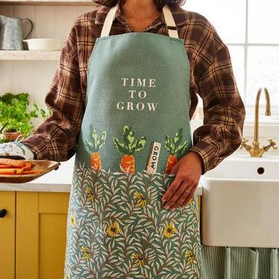 Ulster Weavers Time to Grow Green Cotton Apron