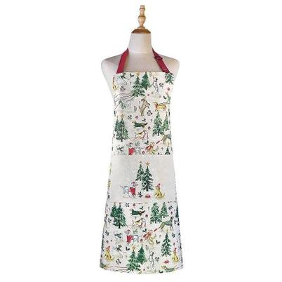 Ulster Weavers Winter Walkies Beige Cotton Apron