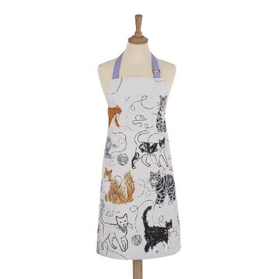 Ulster Weavers Feline Friends Grey Cotton Apron