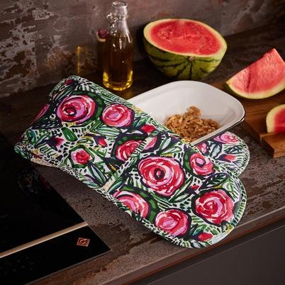 Ulster Weavers Rose Garden Double Oven Glove