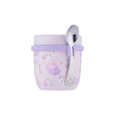 Viners Unicorn Food Flask With Spoon 300ml