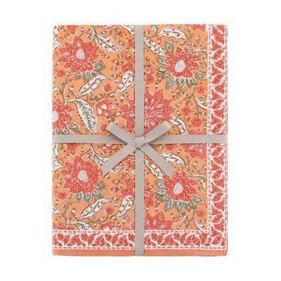 Walton & Co Beatrice Hand Block Print Tablecloth