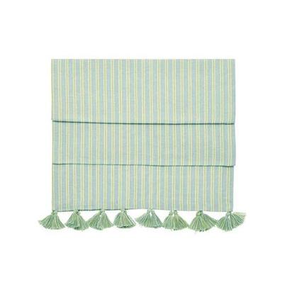 Walton & Co Carousel Stripe Sky Table Runner 