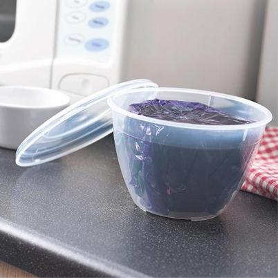 Whitefurze Plastic Pudding Bowl 3LB