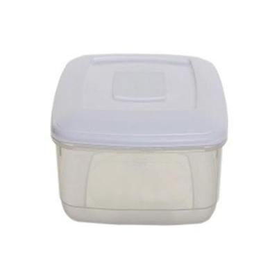Whitefurze Plastic Square Food Storage Box