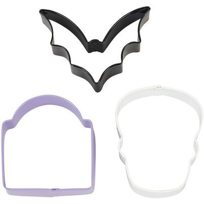 Wilton Bat Tombstone & Skull Cookie Cutters