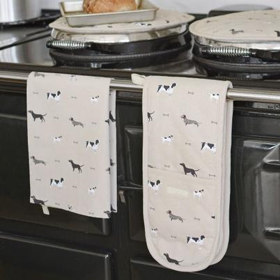 Sophie Allport Woof Tea Towel