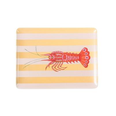Yvonne Ellen Lobster Melamine Picnic Tray Large