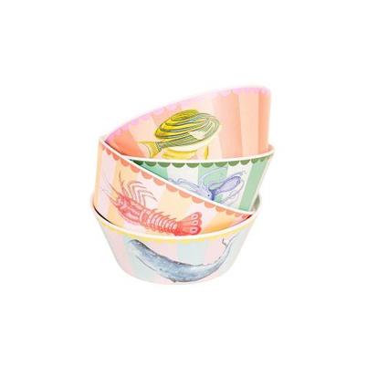Yvonne Ellen Melamine Bowls Set of 4