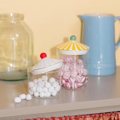 Yvonne Ellen Tres Bien Glass Storage Jar Small