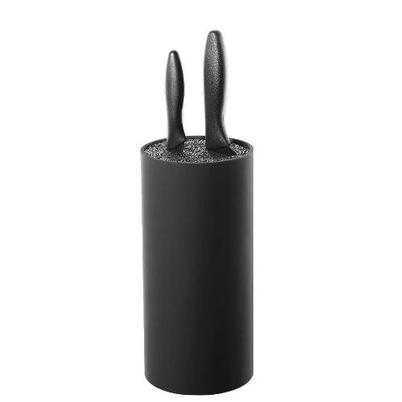 Zassenhaus Black Knife Block Round Bristle