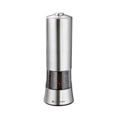 Zassenhaus Gera Stainless Steel Pepper Mill Electric 18cm