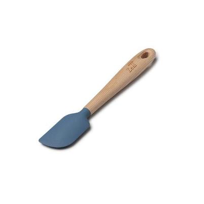 Zeal Ash Wood Handled Spatula Small Provence Blue
