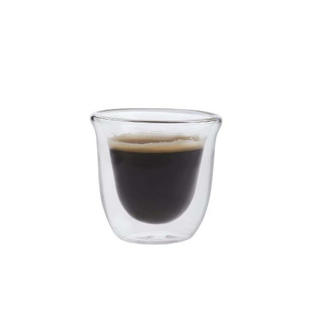 la-cafetiere-jack-4-espresso-glass-cups - La Cafetiere Jack Set Of 4 Double Walled Glass Espresso Cups