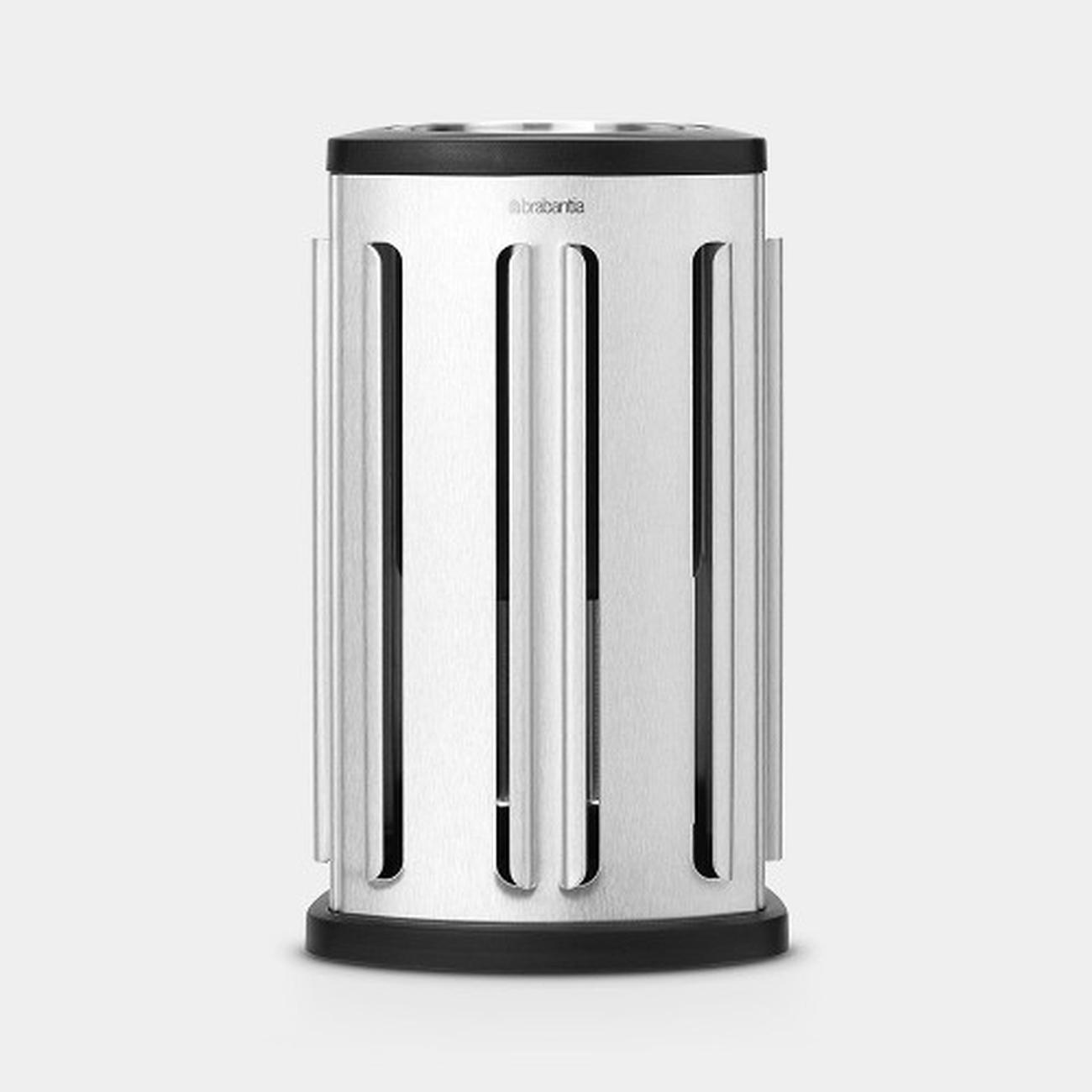 brabantia-coffee-capsule-dispenser-with-removable-cup-matt-steel - Brabantia Coffee Capsule Dispenser with Storage Container