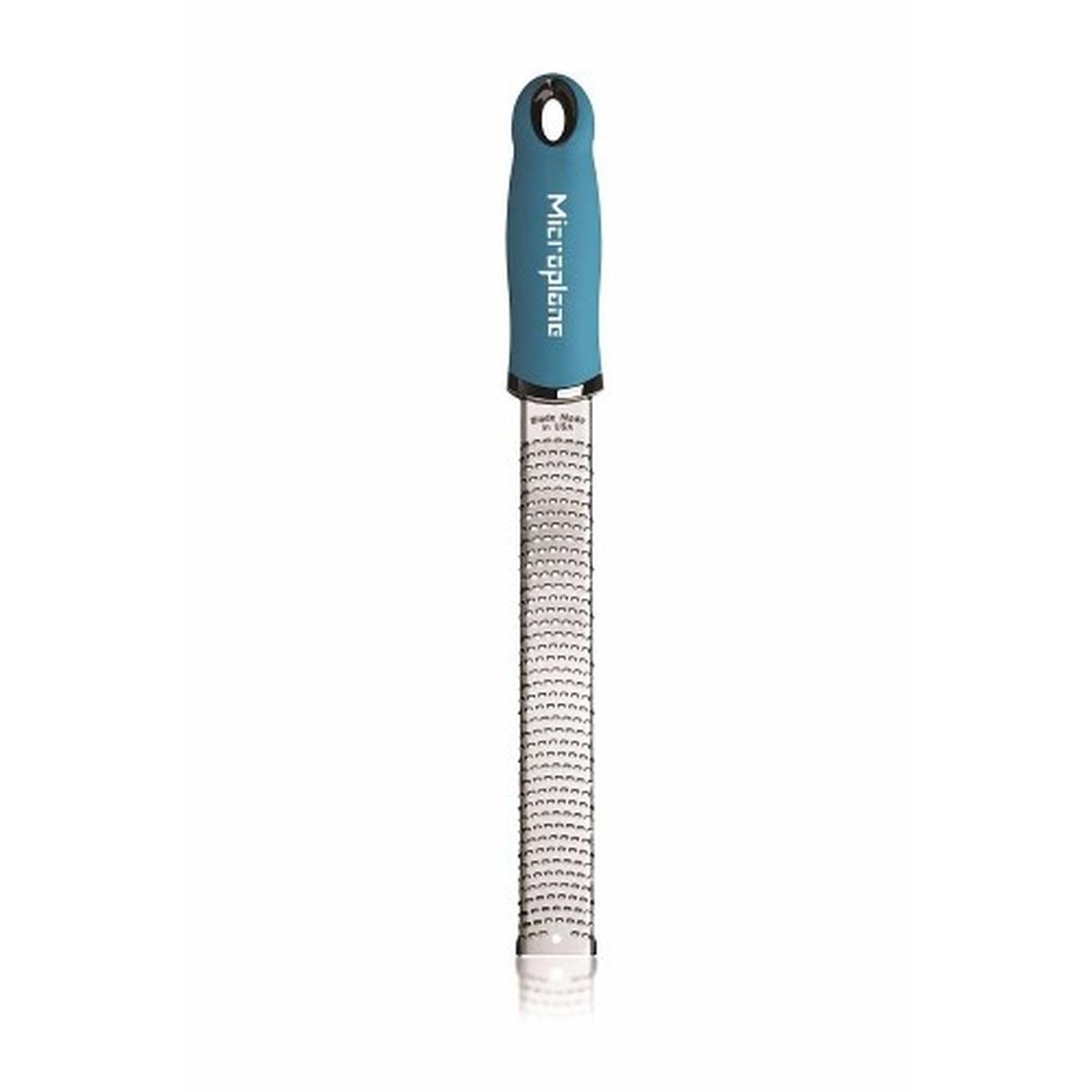 microplane-premium-classic-zester-grater-turquoise - Microplane Premium Classic Zester Grater Turquoise