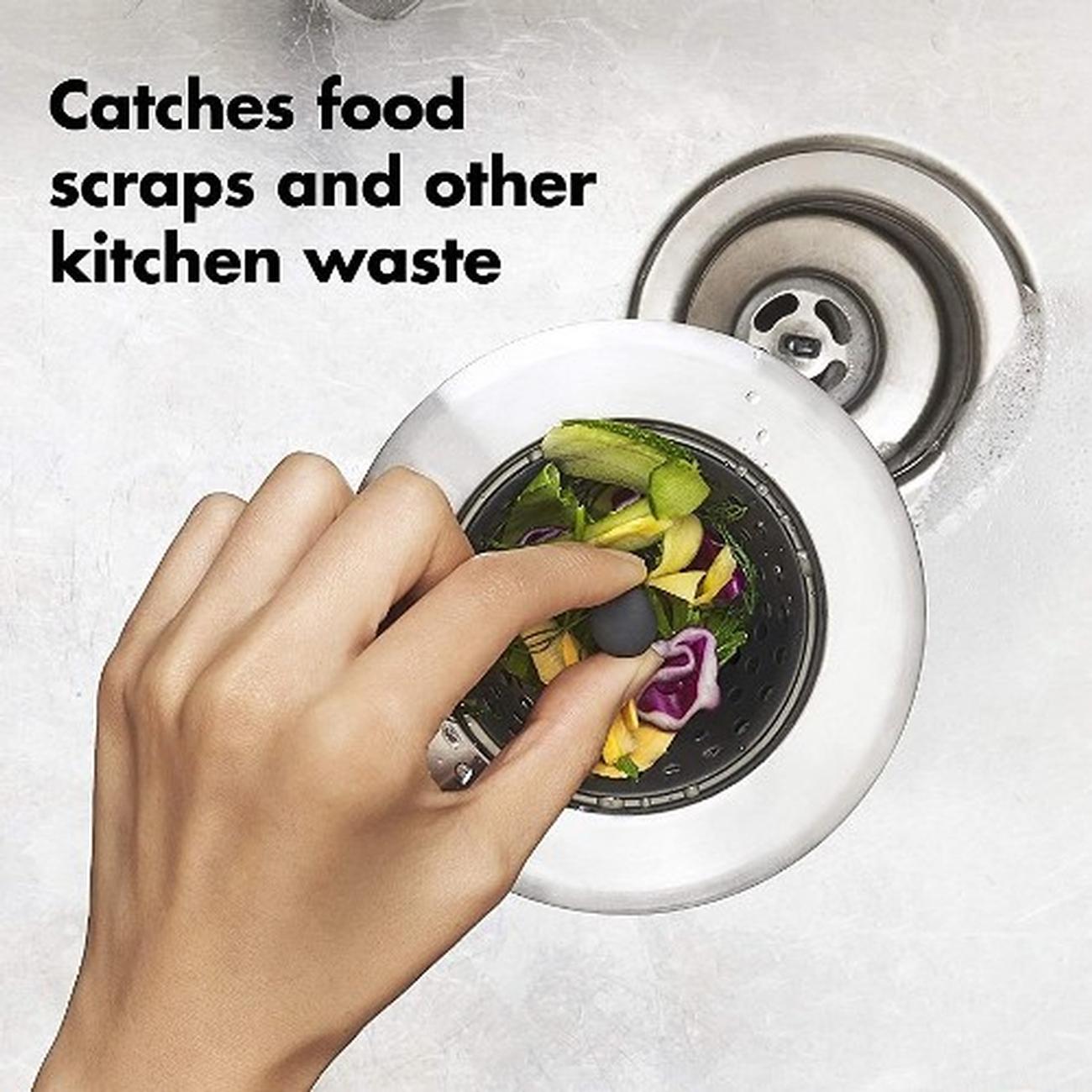 oxo-good-grips-silicone-sink-strainer - OXO Good Grips Silicone Sink Strainer