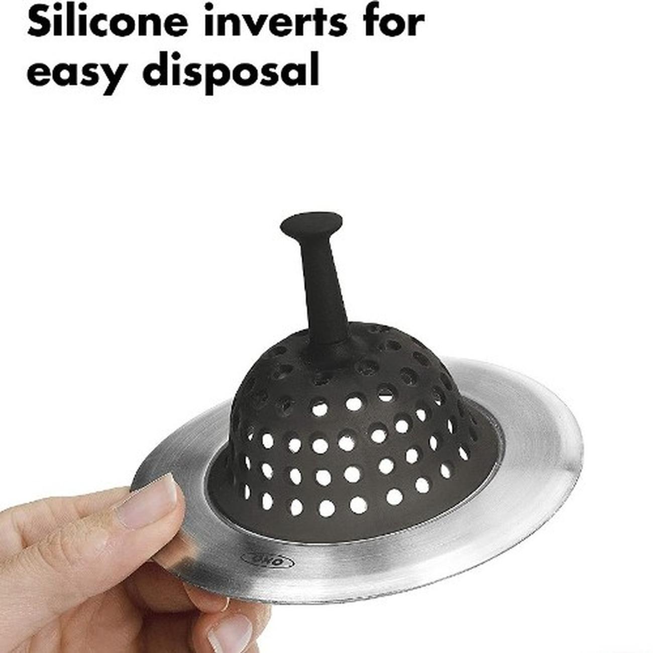 oxo-good-grips-silicone-sink-strainer - OXO Good Grips Silicone Sink Strainer
