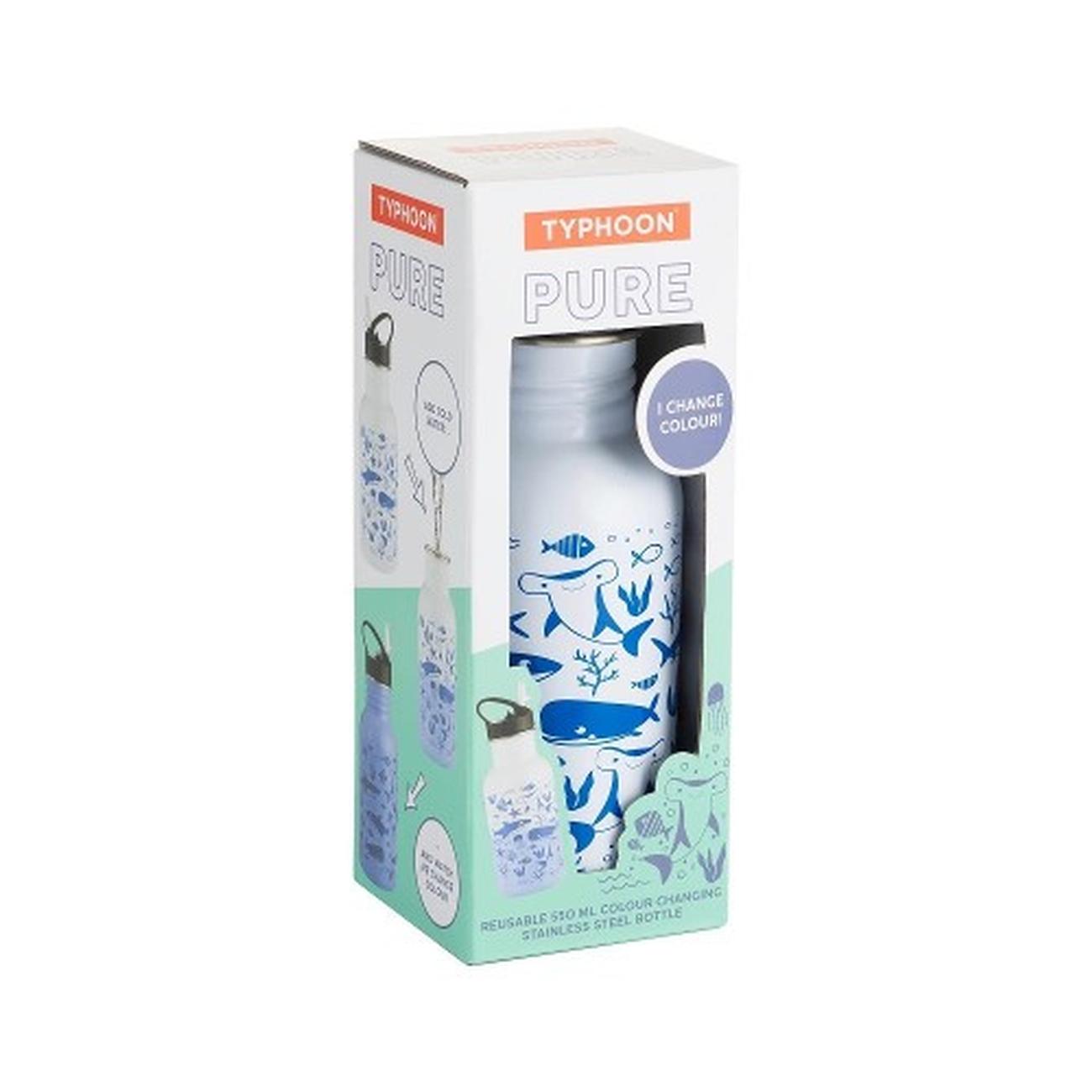 pure-kids-colour-change-sealife-bottle-550ml-typhoon - Pure Kid's Colour Change Sealife Bottle 550ml