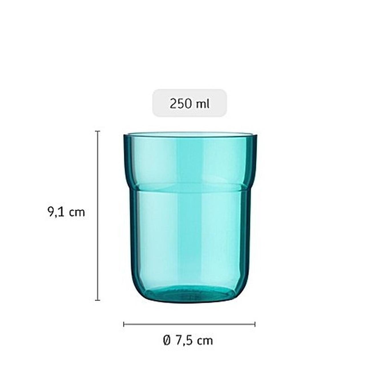 mepal-mio-250ml-kids-mug-deep-pink - Mepal Mio Children's Cup Deep Pink 250ml