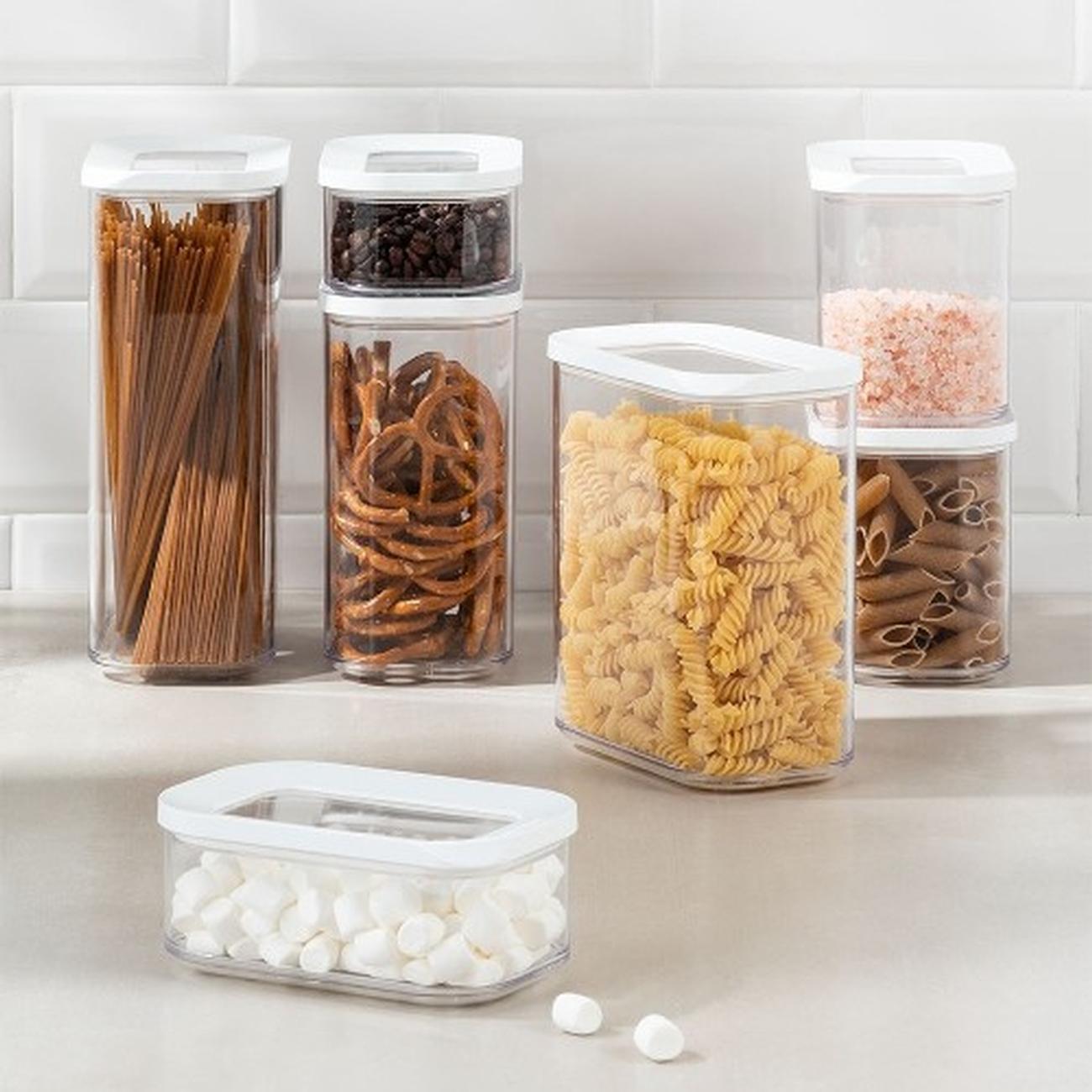 Mepal Airtight Stackable Storage Containers for Pasta & Dry