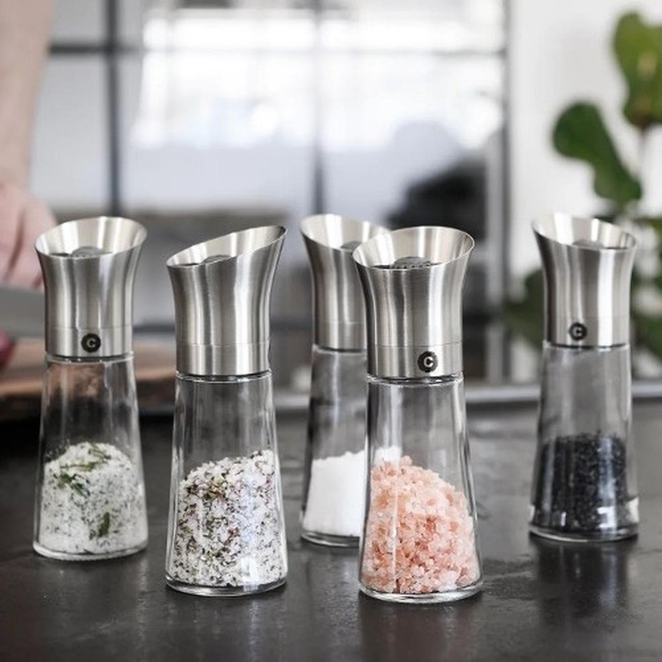 crushgrind-kala-stainless-steel-spice-grinder - CrushGrind Kala Spice Grinder Stainless Steel