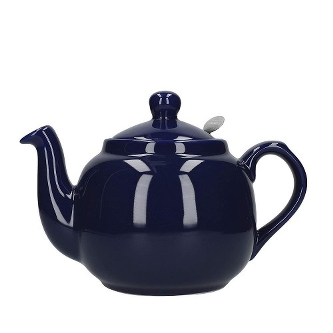 london-pottery-farmhouse-4-cup-teapot-cobalt-blue - London Pottery Farmhouse Teapot 4 Cup Cobalt Blue