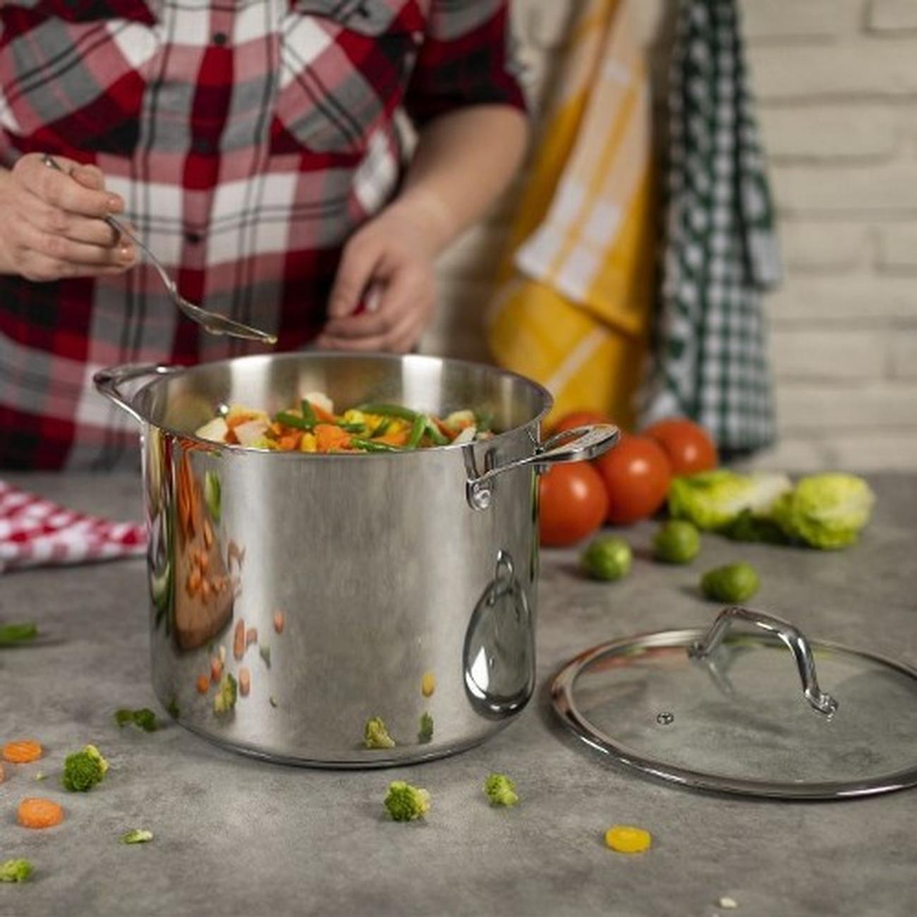 kuhn-rikon-allround-stockpot-8500ml-24cm - Kuhn Rikon Allround Stockpot 8.5L 24cm