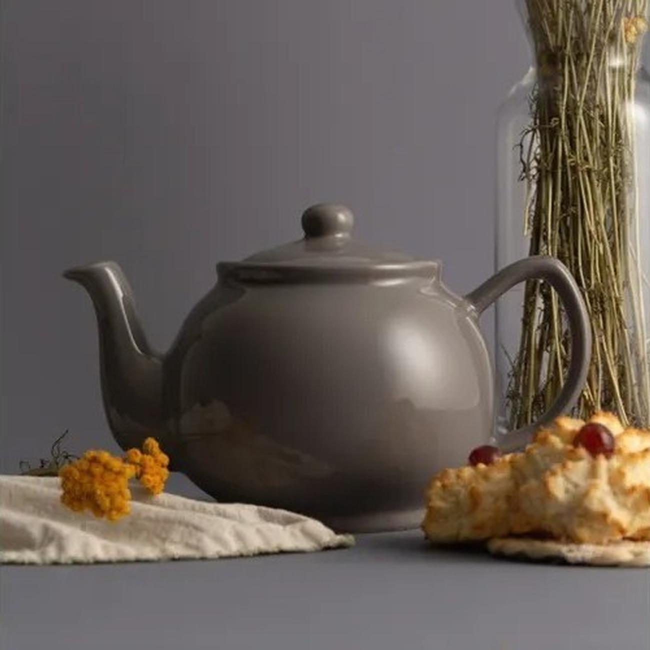 price-kensington-charcoal-teapot-2cup - Price & Kensington Charcoal Teapot