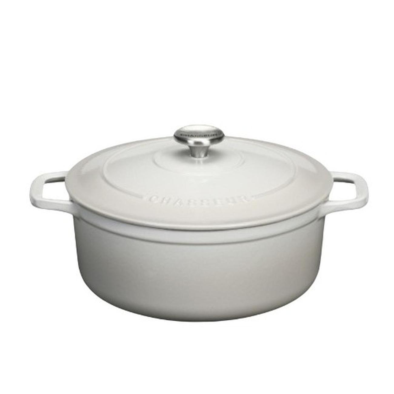 chasseur-round-casserole-24cm-cream - Chasseur Round Casserole 24cm-Cream