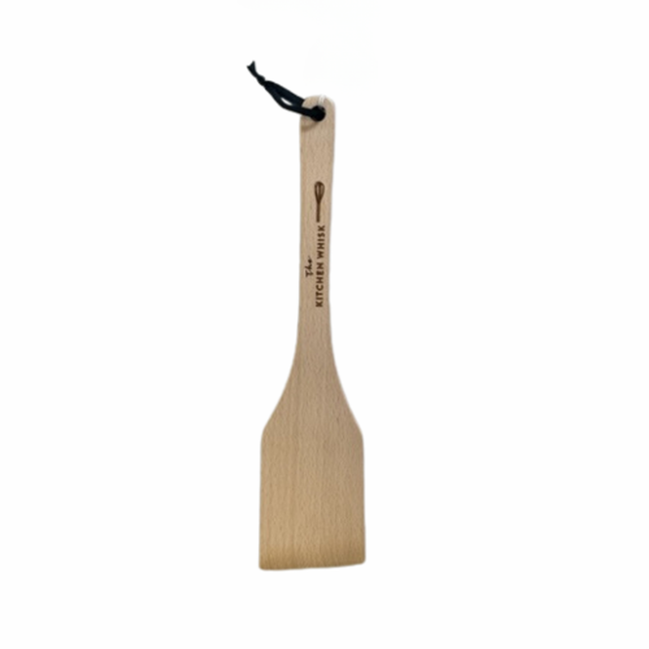 beechwood-the-kitchen-whisk-engraved-spatula - Beechwood 'The Kitchen Whisk' Engraved Spatula