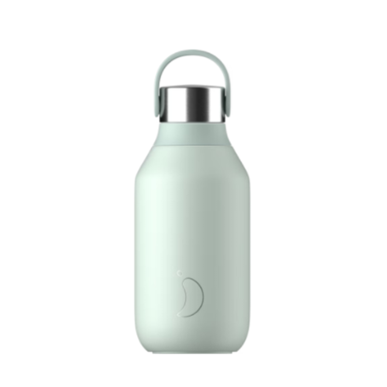 chillys-s2-350ml-lichen-green-bottle - Chilly's Series 2 Water Bottle 350ml Lichen Green 