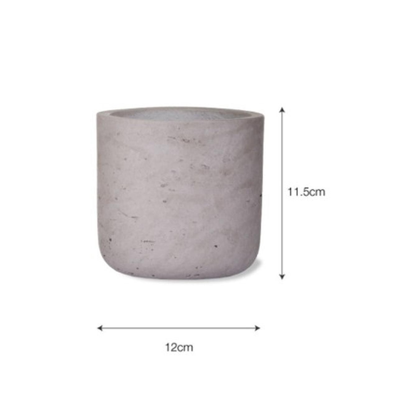 gt-stratton-sraight-plant-pots-stone - Garden Trading Stratton Straight Plant Pots Stone Small
