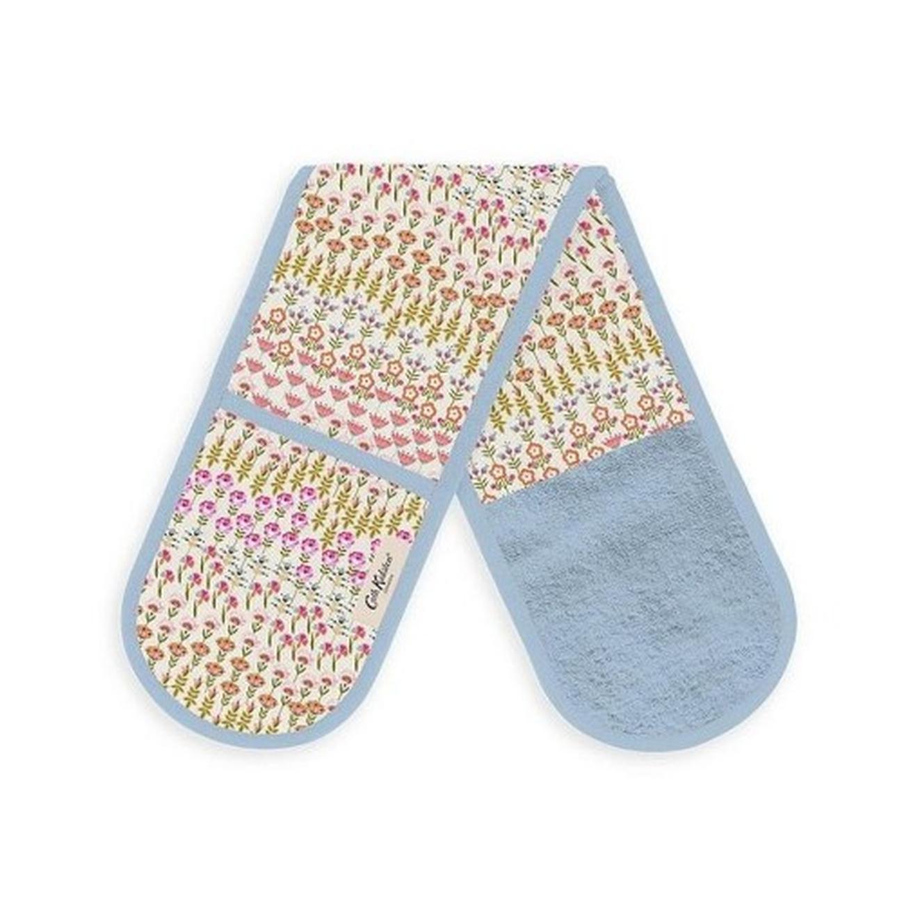 ck-pt-double-oven-glove - Cath Kidston PT Ditsy Fields Double Oven Glove