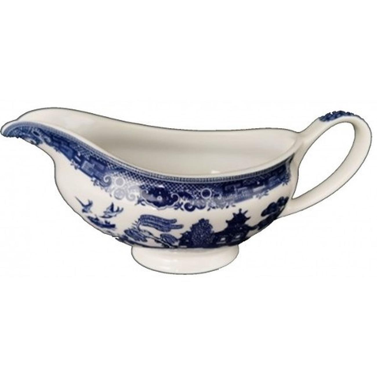 blue-willow-gravy-boat - Blue Willow Gravy Boat
