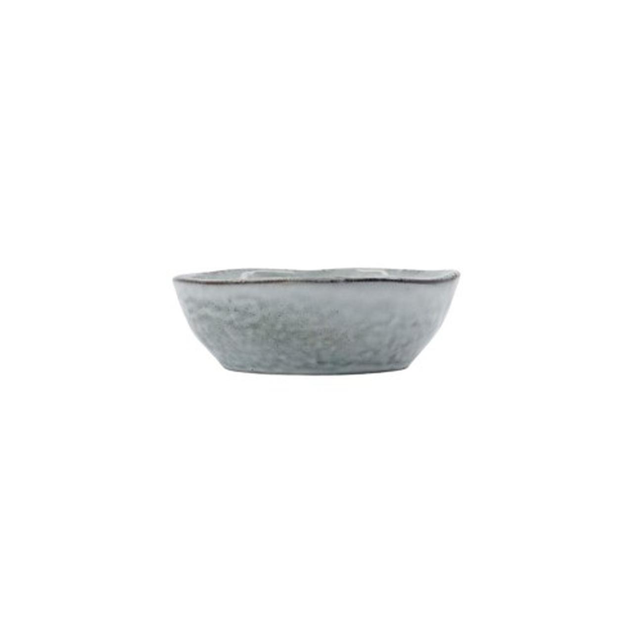 house-doc-small-rustic-bowl-grey-blue - House Doctor Rustic Bowl Grey Blue Small
