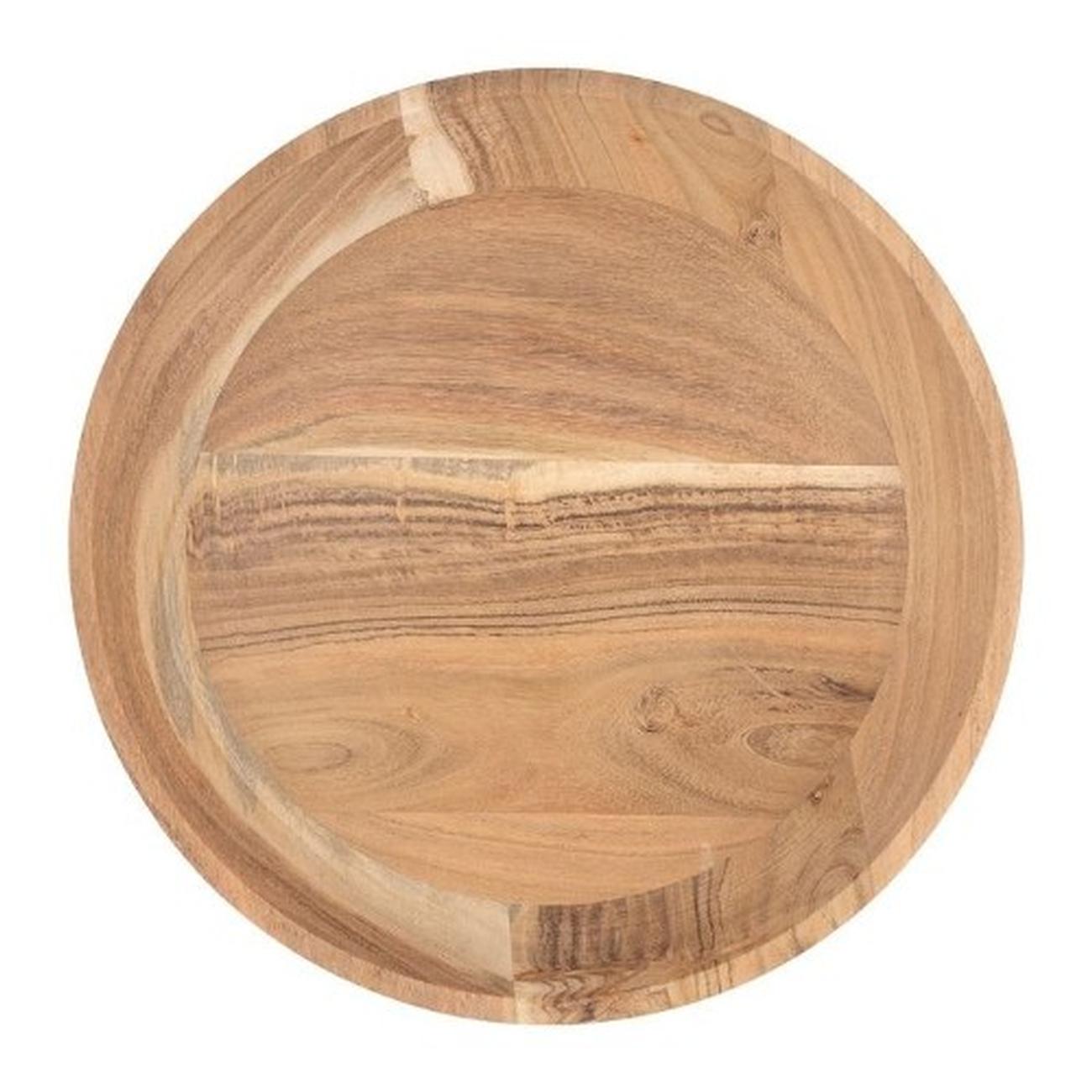cote-table-natural-acacia-dalbert-hollow-dish-small - Cote Table Natural Acacia Dalbert Hollow Dish 