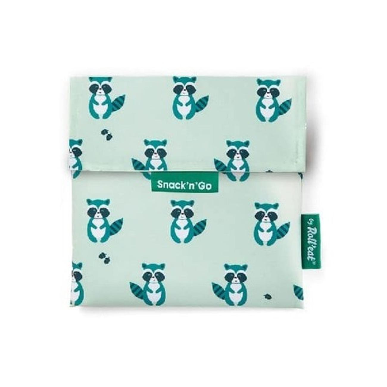 snack-n-go-reusable-snack-bag-raccoon - Roll'eat Boc-n-Roll Raccoon 