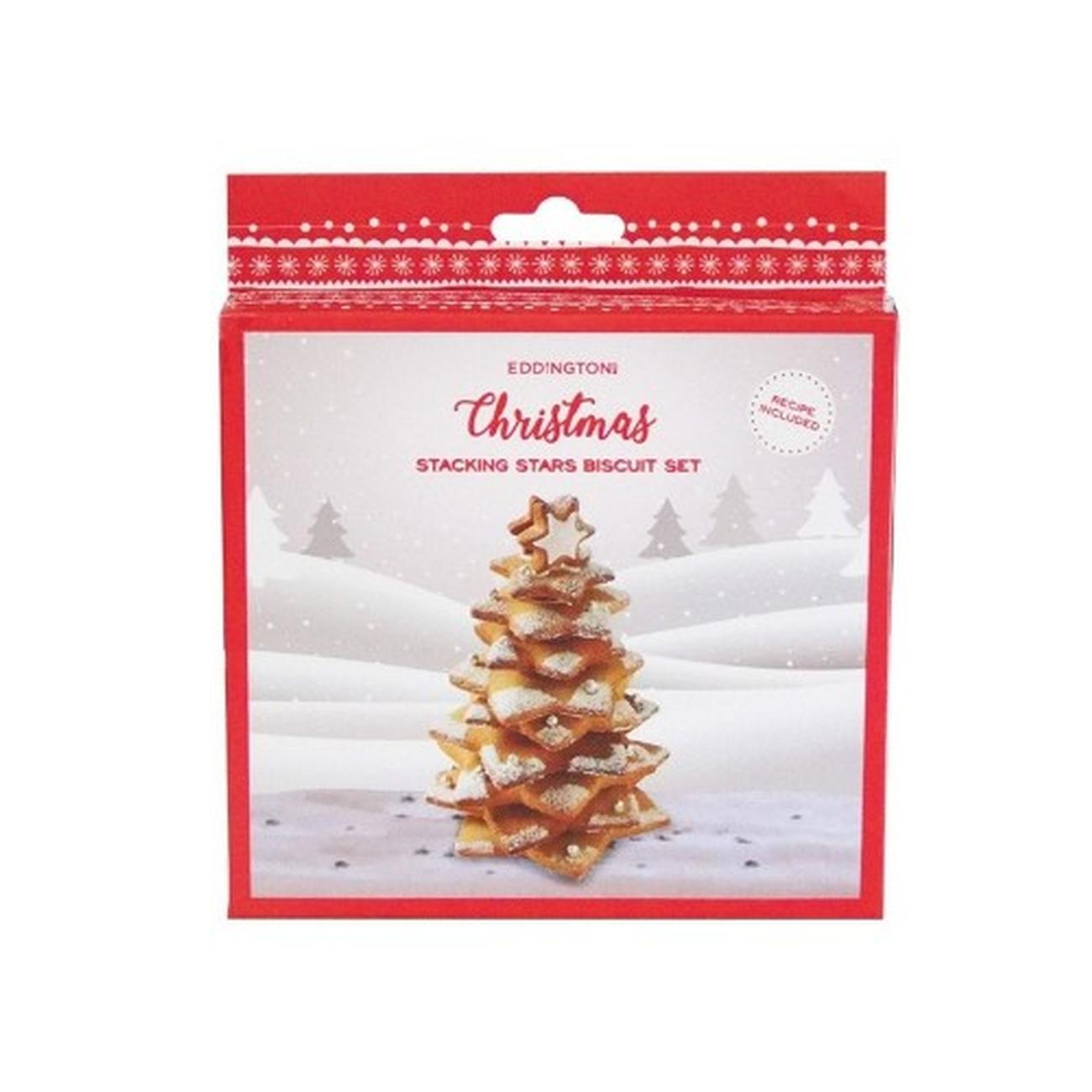 edd-christmas-stacking-stars-biscuits-set-10pc - Eddingtons Christmas Stacking Stars Biscuit Set 10pc