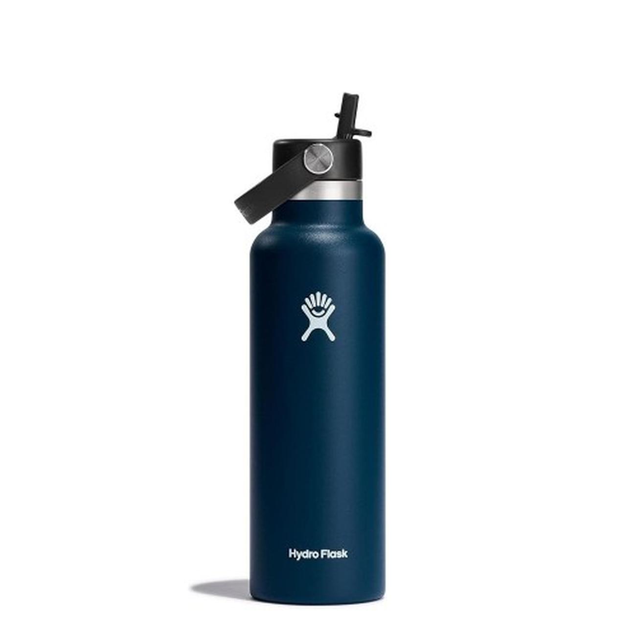 hydroflask-21oz-standard-flex-straw-cap-indigo - Hydro Flask Standard Flex Straw Cap Indigo 21oz(621ml)